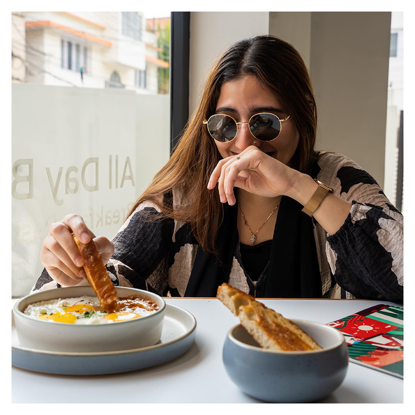 Shakshuka breakfast at Cafficana